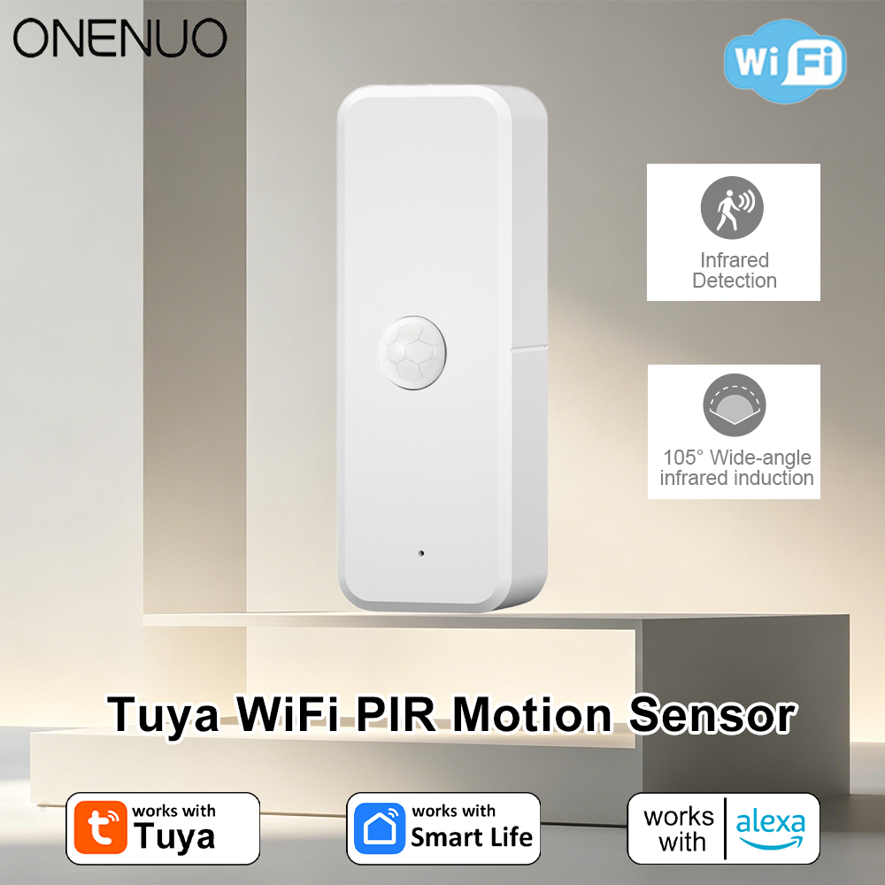 Home Security Alexa - New Tuya WiFi PIR Motion Detector