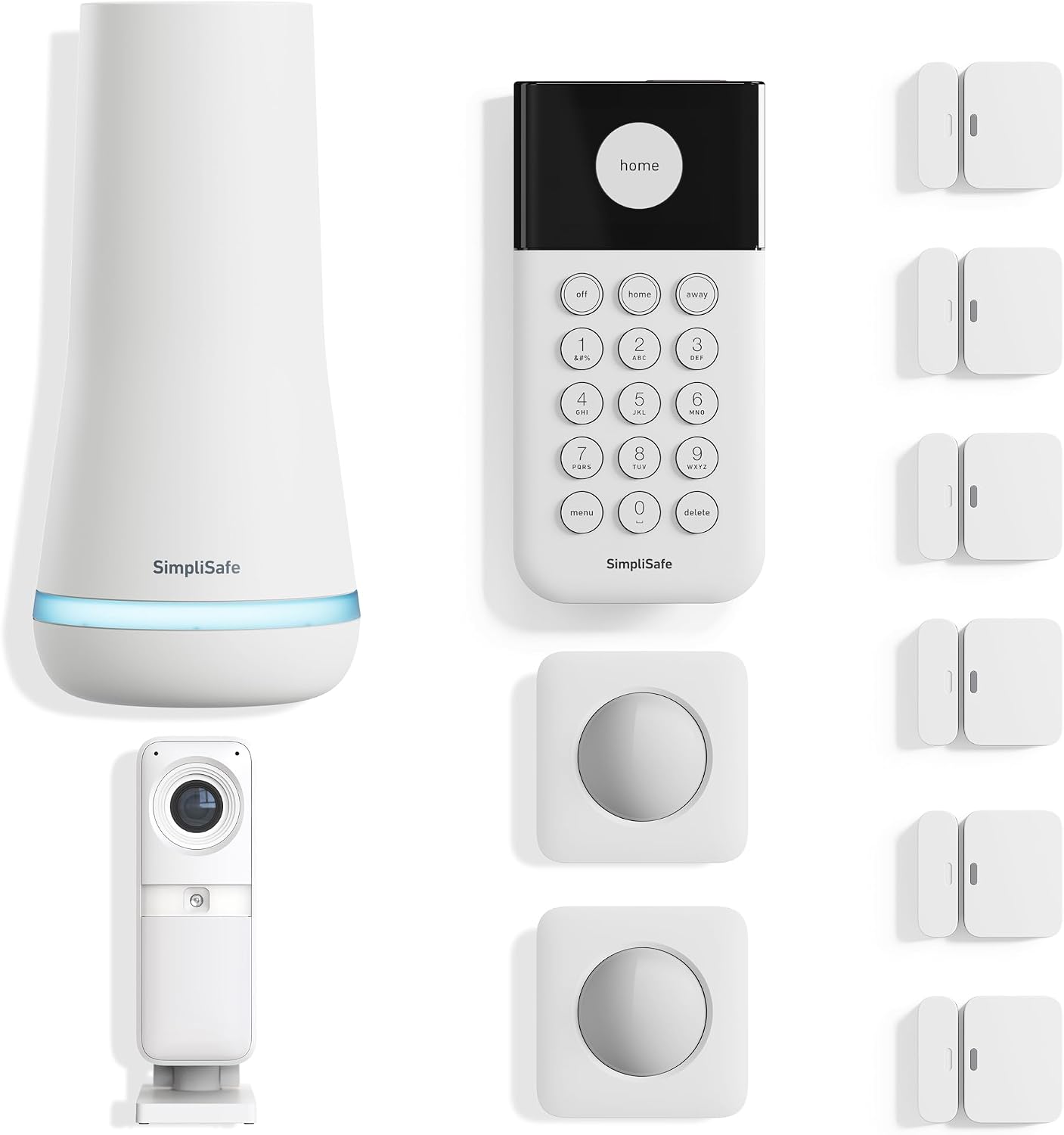 Home Security Indoor Cameras - 11 Piece Wireless Home Security System