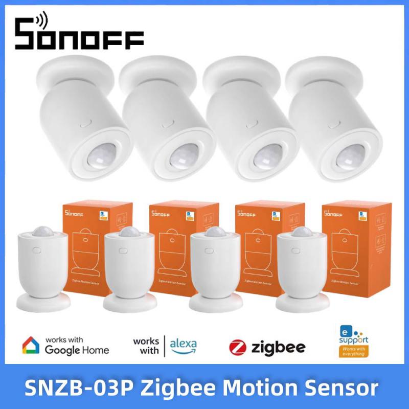 Home Security Alexa - SONOFF SNZB-03P Zigbee Motion Sensor Home