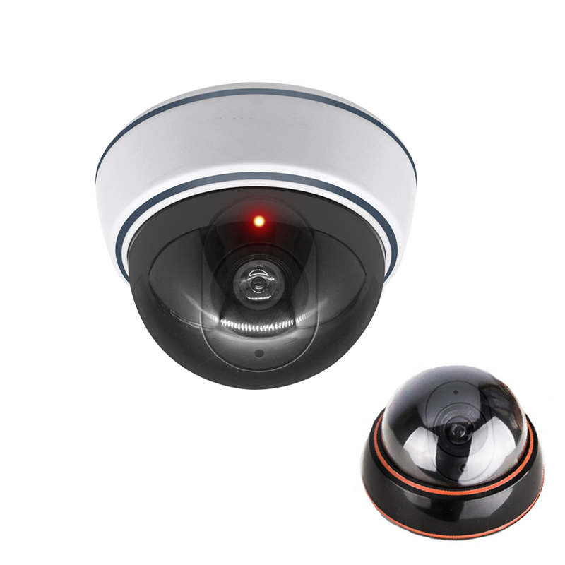 Home Security Network - Creative Black/White Fake Dome Camera Simulation