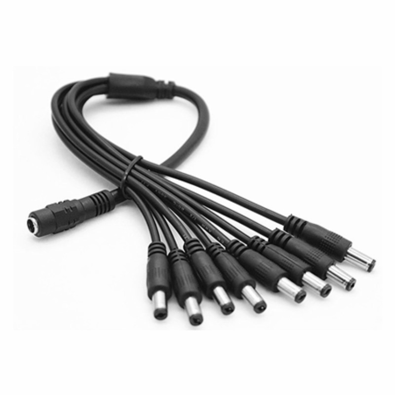 5.5 x 2.1mm 1 Female to 2 4 8  - Home Security Diy review and price