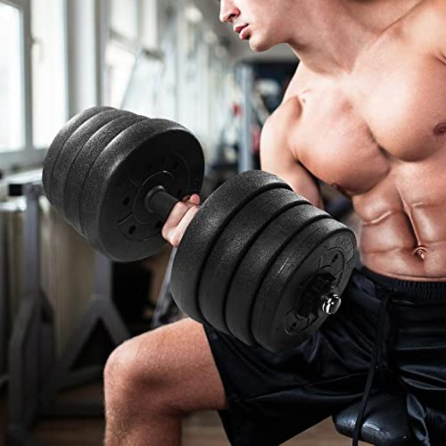 A Pair of 35lb Dumbbell Weight - Home Security Training review and price