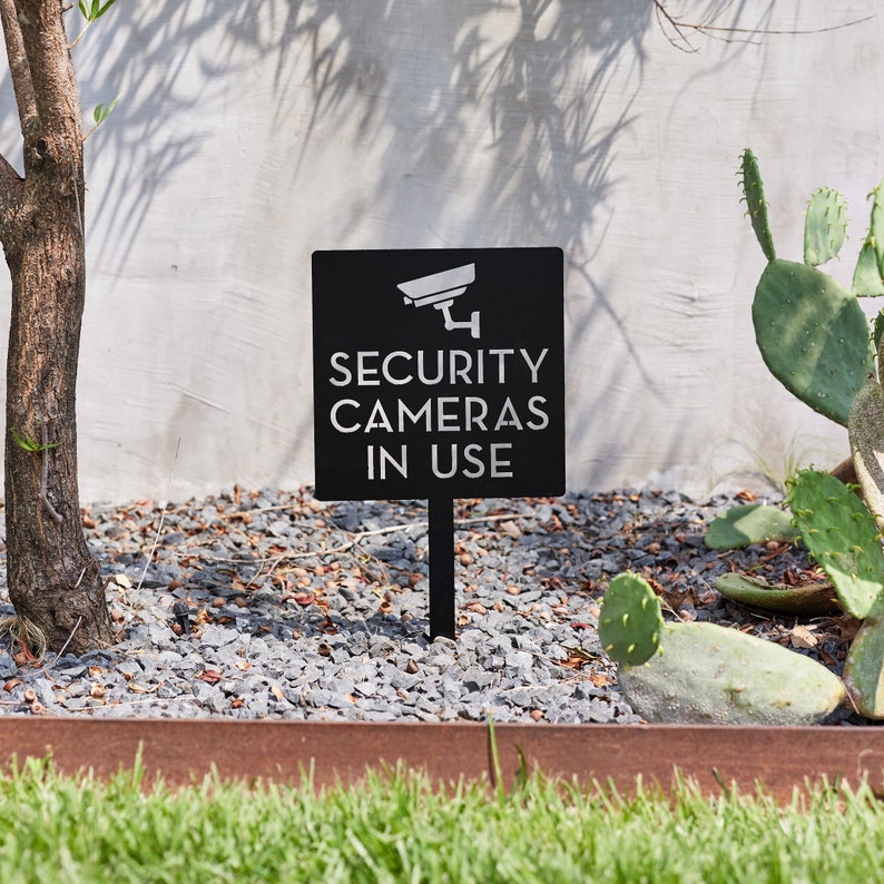 Security Camera Yard Sign - Mo - Home Yard Security review and price