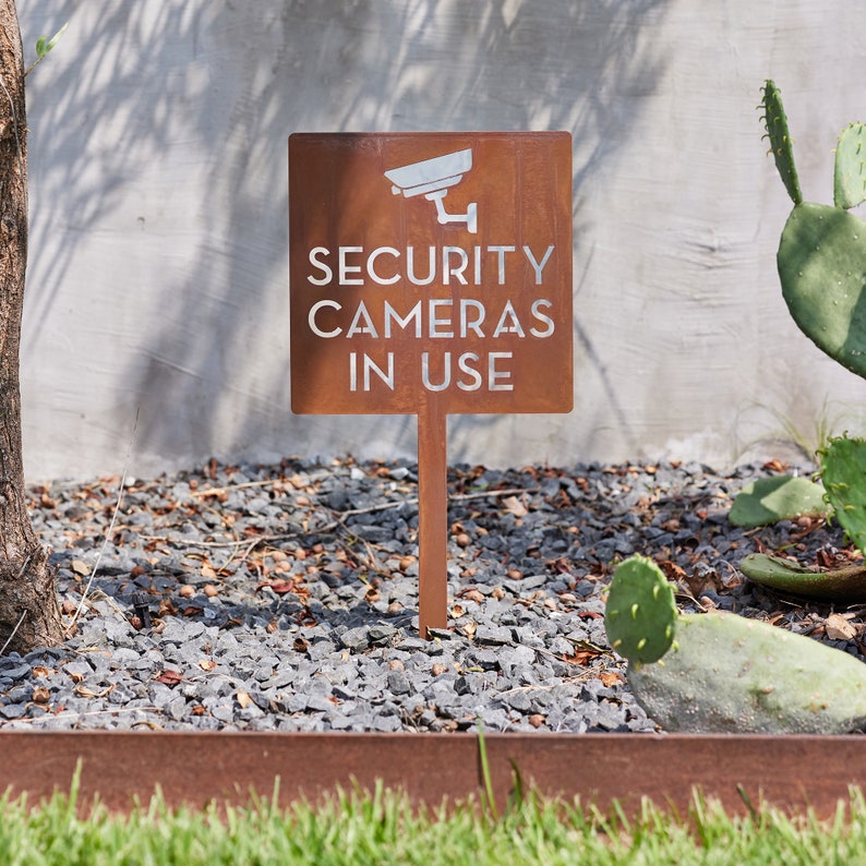 Security Camera Yard Sign - Mo - Home Yard Security review and price