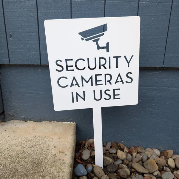 Security Camera Yard Sign - Mo - Home Yard Security review and price
