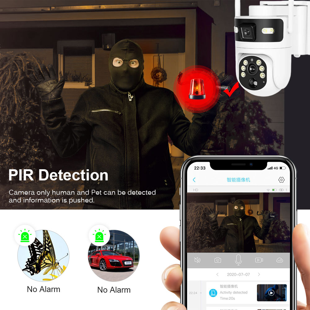 Wireless Outdoor PTZ Solar Sec - Home Yard Security review and price