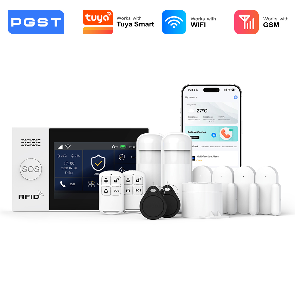 PGST 2G GSM WiFi Alarm System  - Home Security Diy review and price