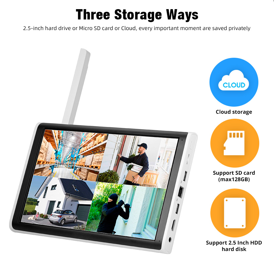 KERUI 2K 3K 4MP 8CH NVR WIFI O - Home Security Wifi Camera review and price
