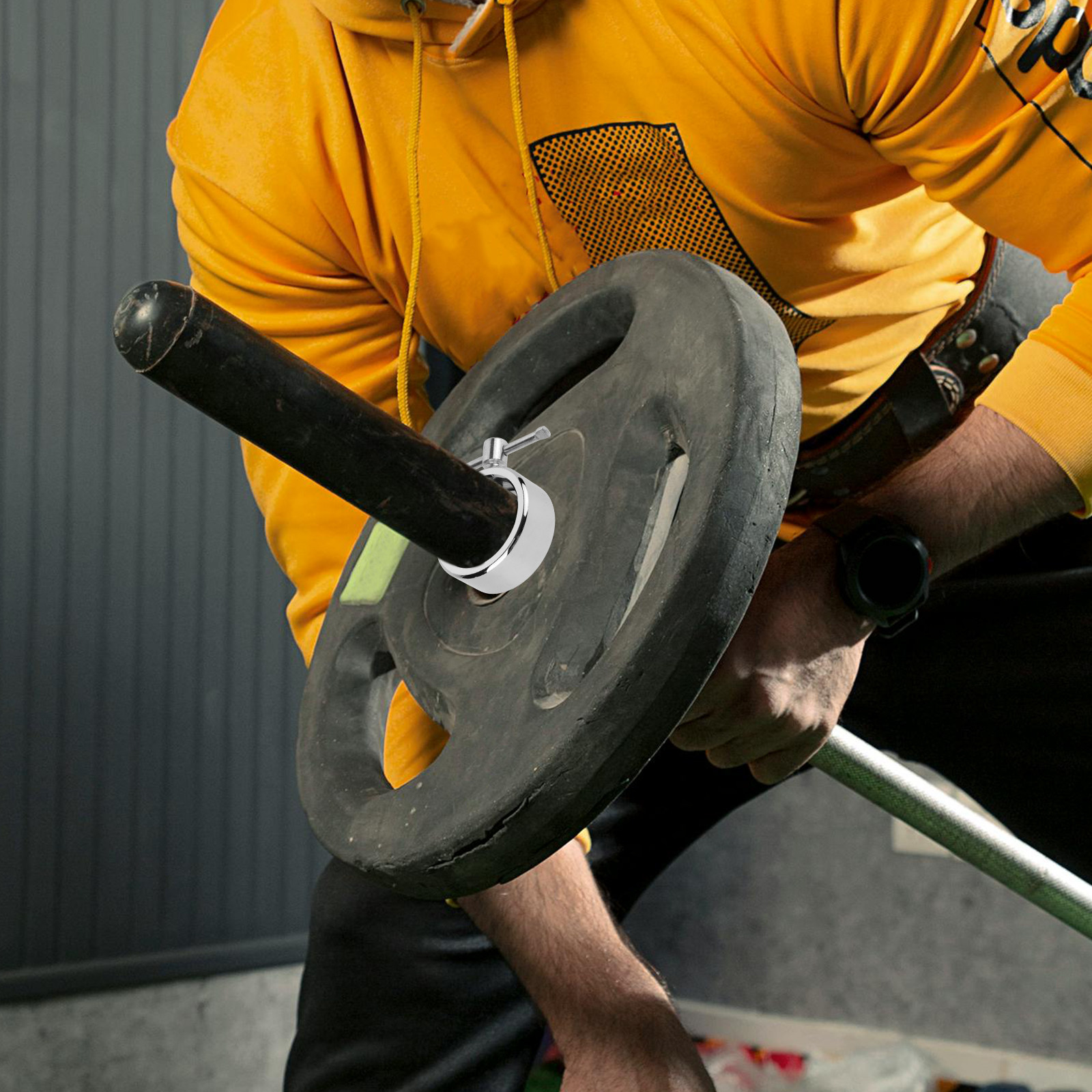 Convenient Barbell Clamp Colla - Home Security Training review and price