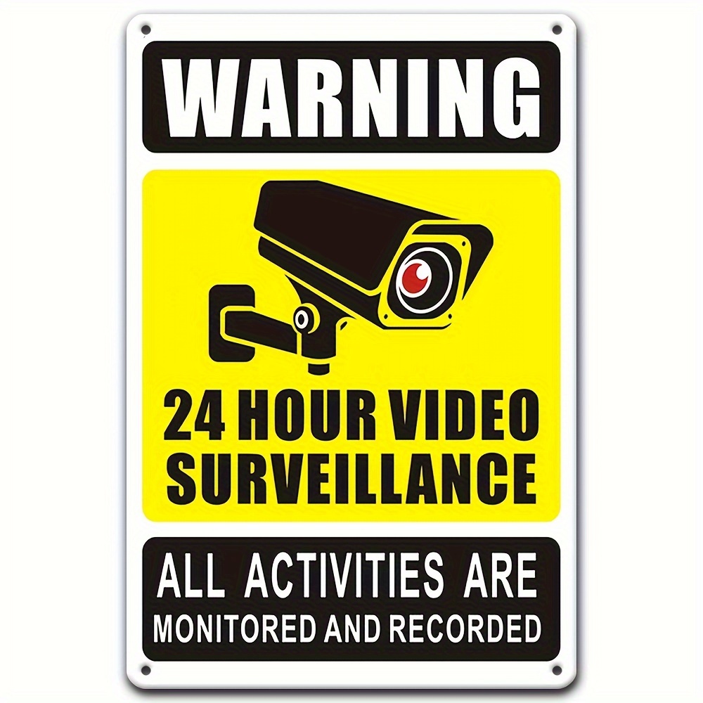 24/7 Video Surveillance Warnin - Home Security Network review and price