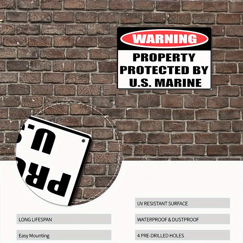 Warning Property Protected By  - Home Yard Security review and price