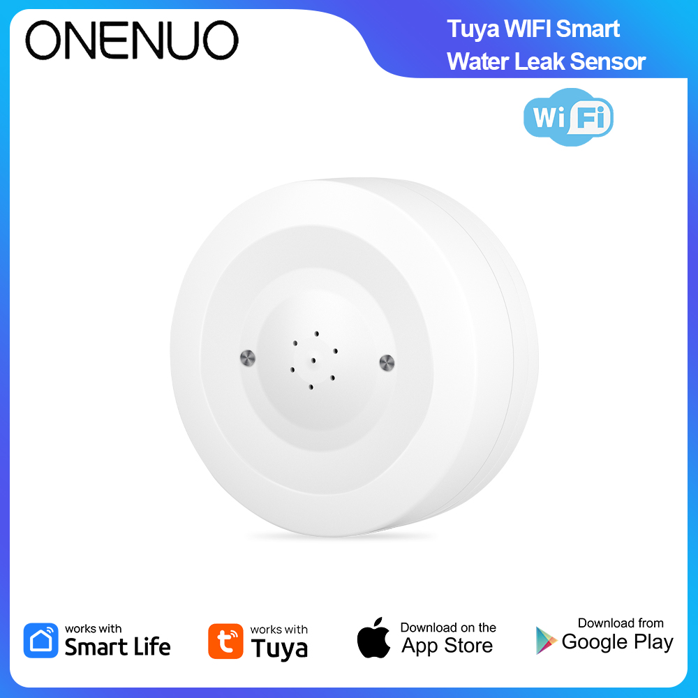 ONENUO WiFi Tuya Water Leak Se - Home Security Gadgets review and price