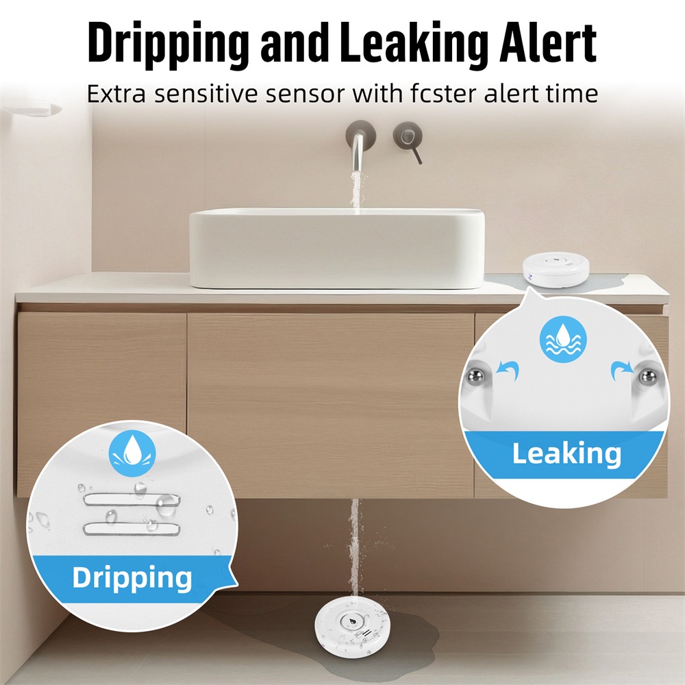 Fuers Water Leakage Detector S - Home Security Alexa review and price