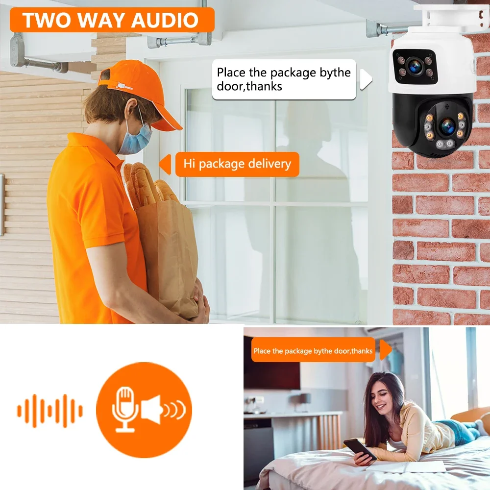 Outdoor 8MP POE PTZ Security C - Home Yard Security review and price