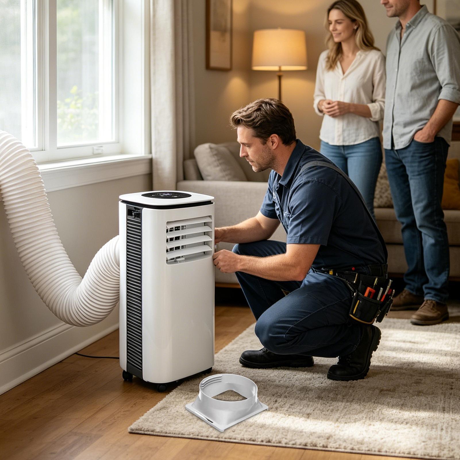 5.9 Inch Square Ac Exhaust Hos - Home Security Units review and price