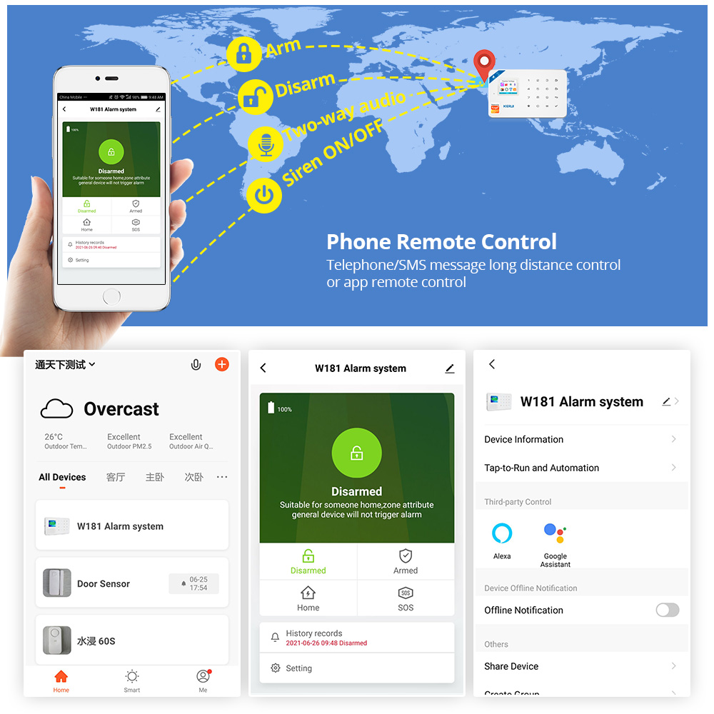 KERUI Security Alarm System Ki - Home Security Diy review and price
