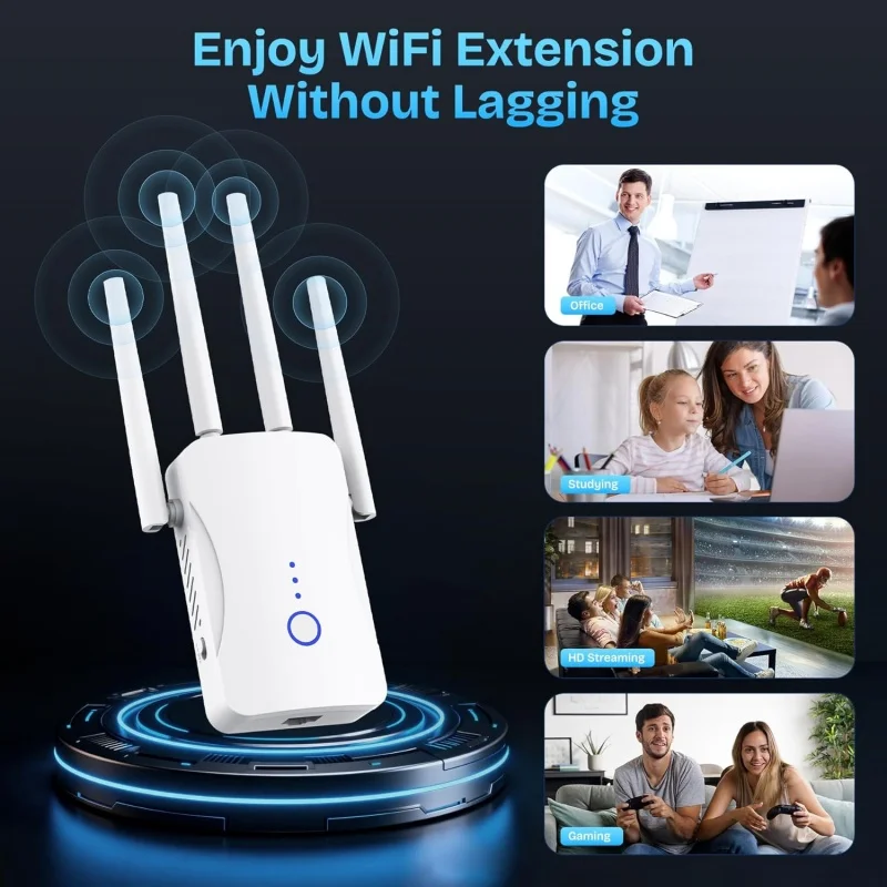 2.4G/5GHz Dual Band WiFi Repea - Home Security Network review and price