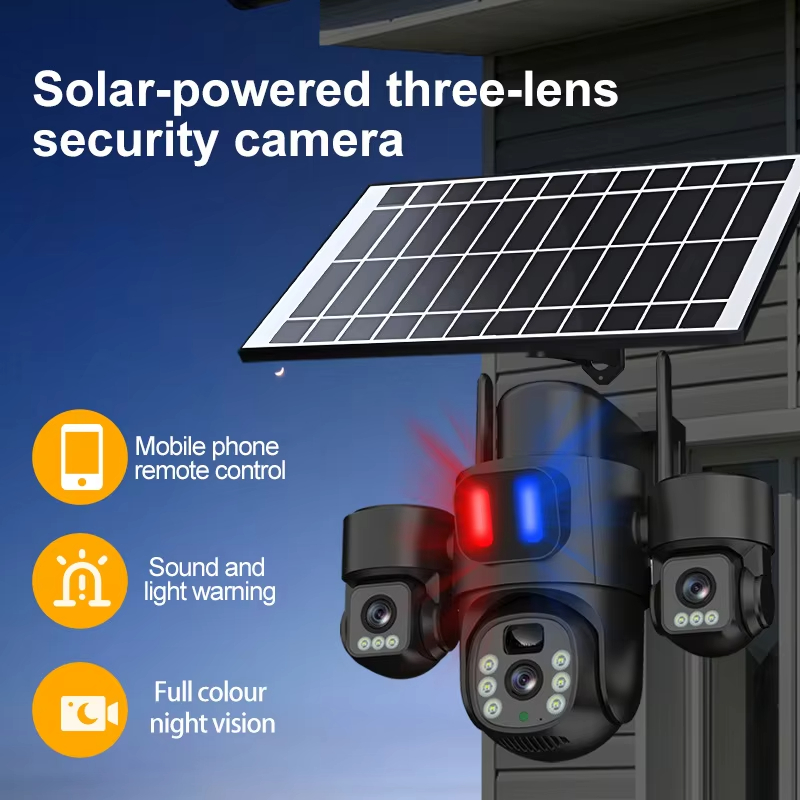 WIFI Solar PTZ Camera Outdoor  - Home Security Wifi Camera review and price