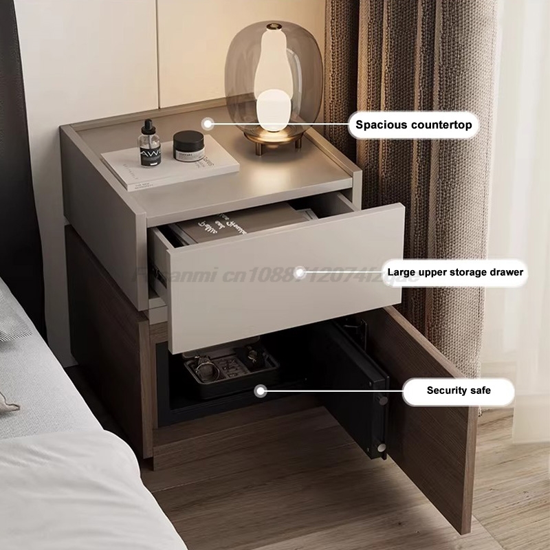 Italian Minimalist Nightstand  - Home Security Units review and price