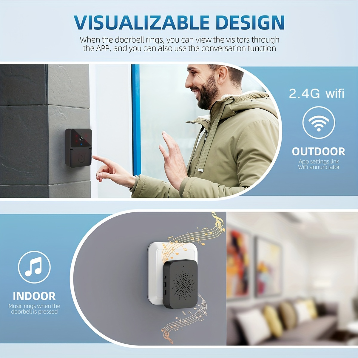 Tuya Wireless Smart Video Door - Home Security Diy review and price